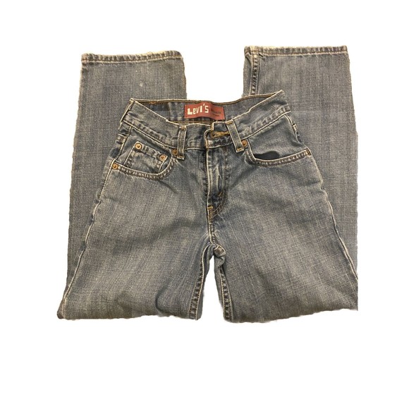 Levi’s 550 Boy Relaxed Fit Denim Jeans Cotton Size 10 23x25” - Picture 1 of 7